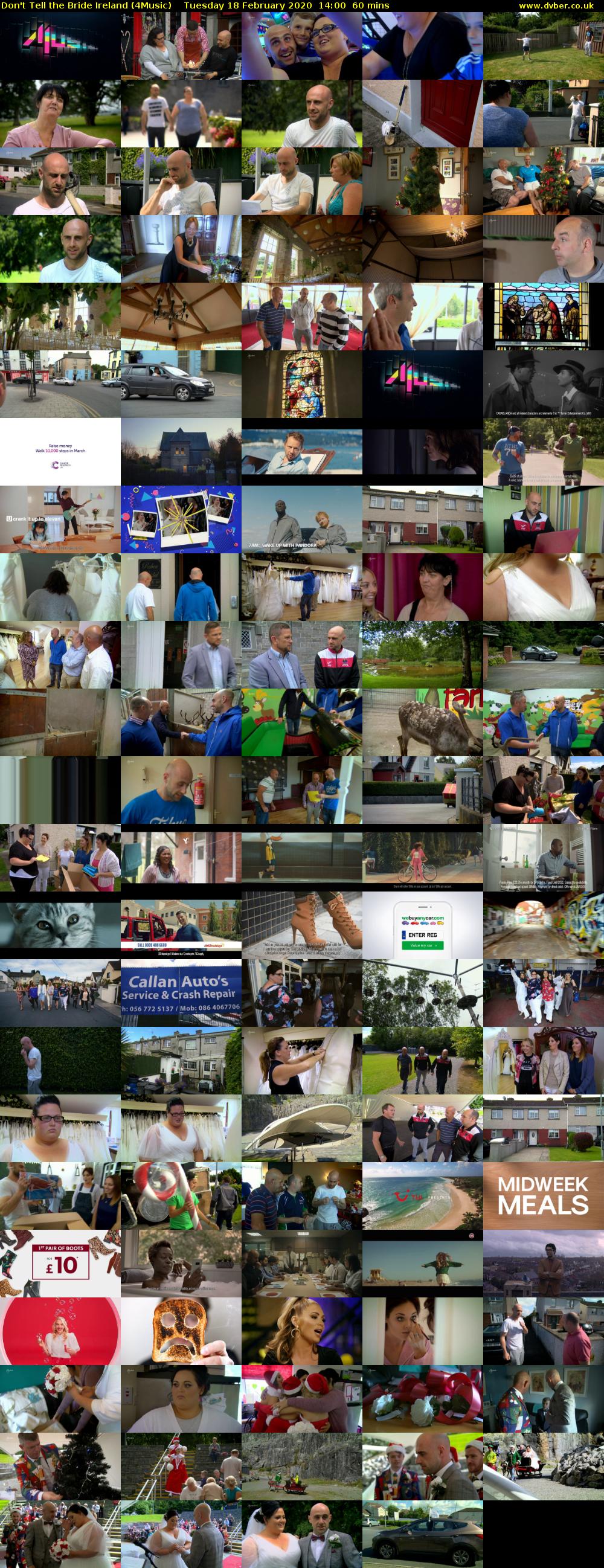 Don't Tell the Bride Ireland (4Music) Tuesday 18 February 2020 14:00 - 15:00