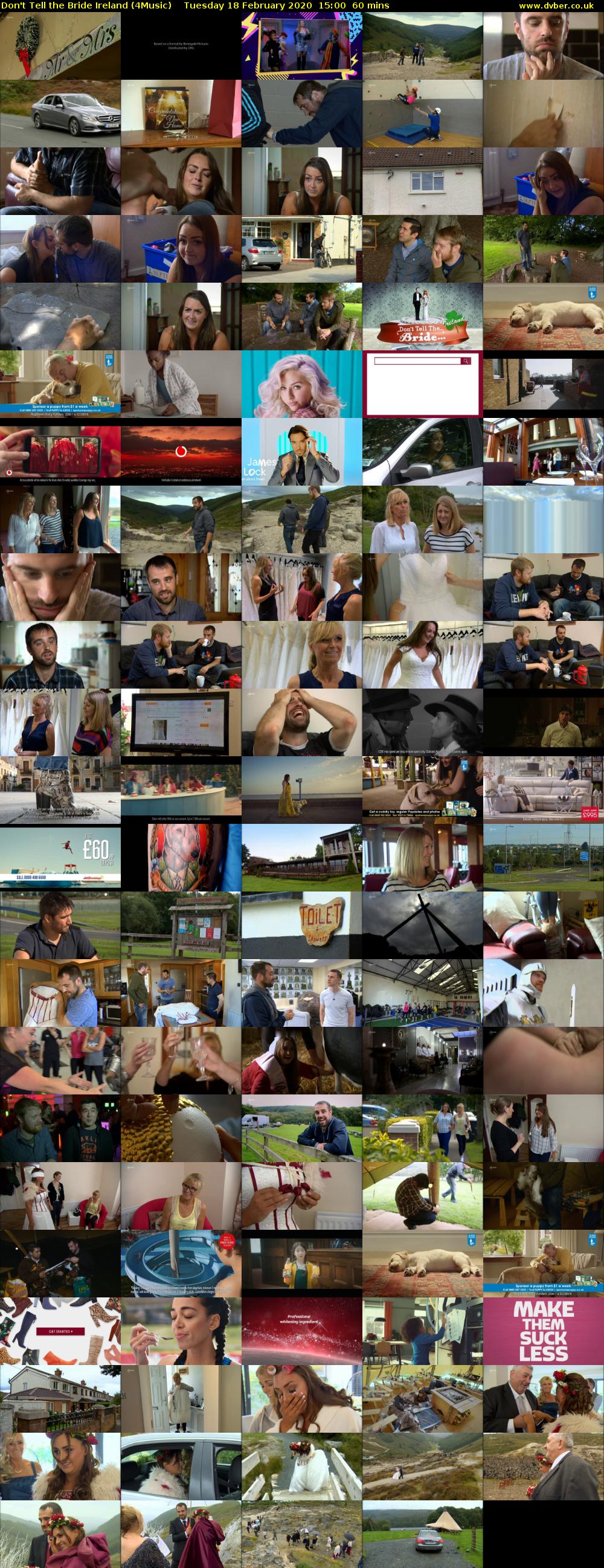 Don't Tell the Bride Ireland (4Music) Tuesday 18 February 2020 15:00 - 16:00