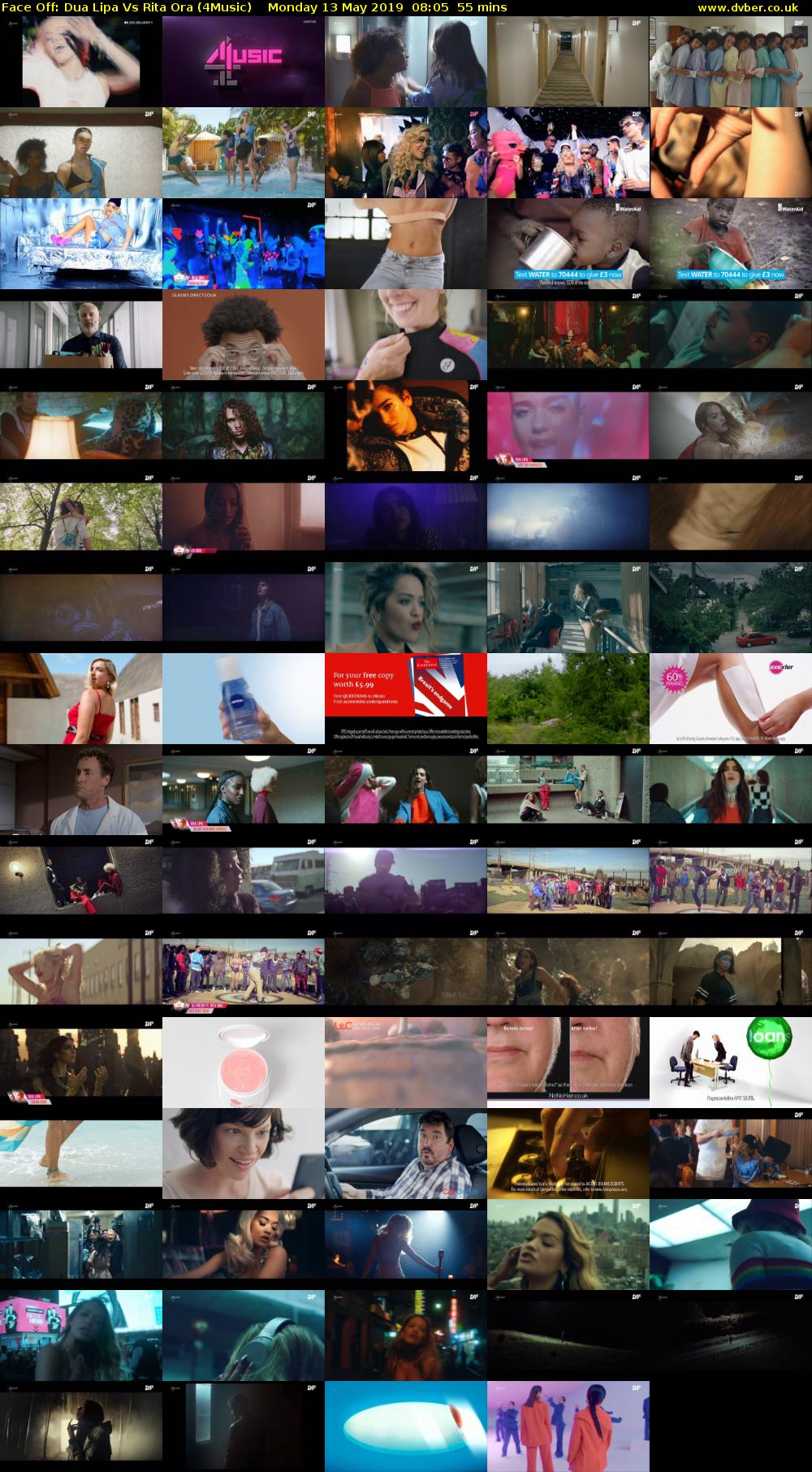 Face Off: Dua Lipa Vs Rita Ora (4Music) Monday 13 May 2019 08:05 - 09:00