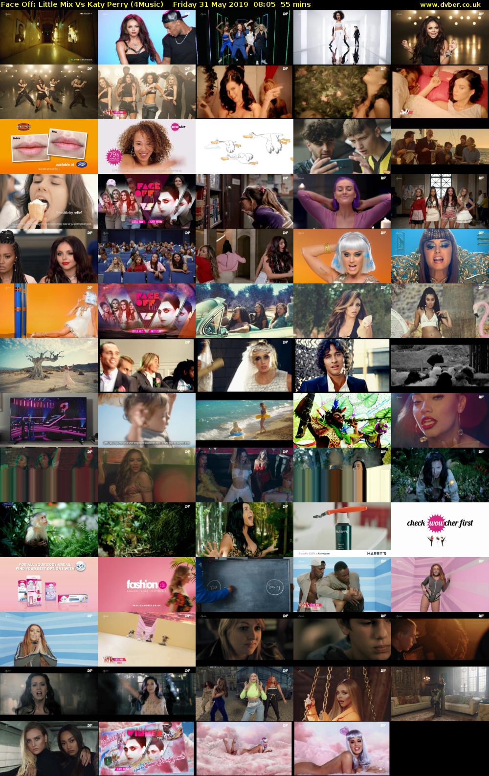 Face Off: Little Mix Vs Katy Perry (4Music) Friday 31 May 2019 08:05 - 09:00