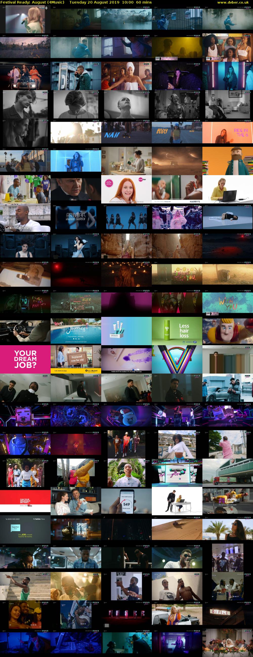 Festival Ready: August (4Music) Tuesday 20 August 2019 10:00 - 11:00