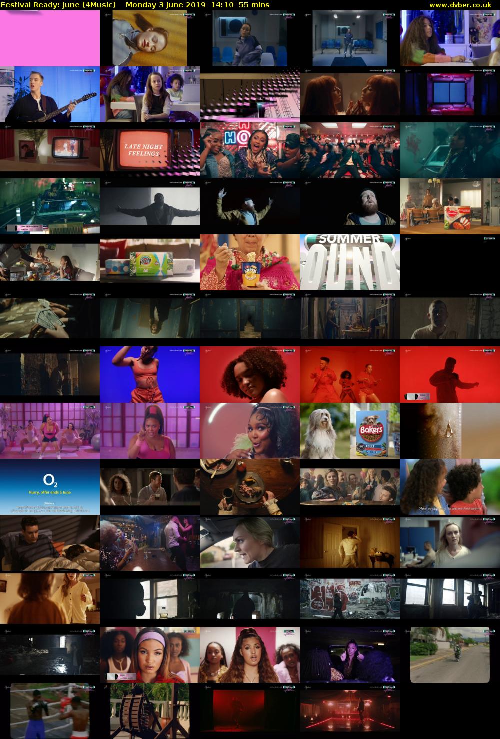 Festival Ready: June (4Music) Monday 3 June 2019 14:10 - 15:05