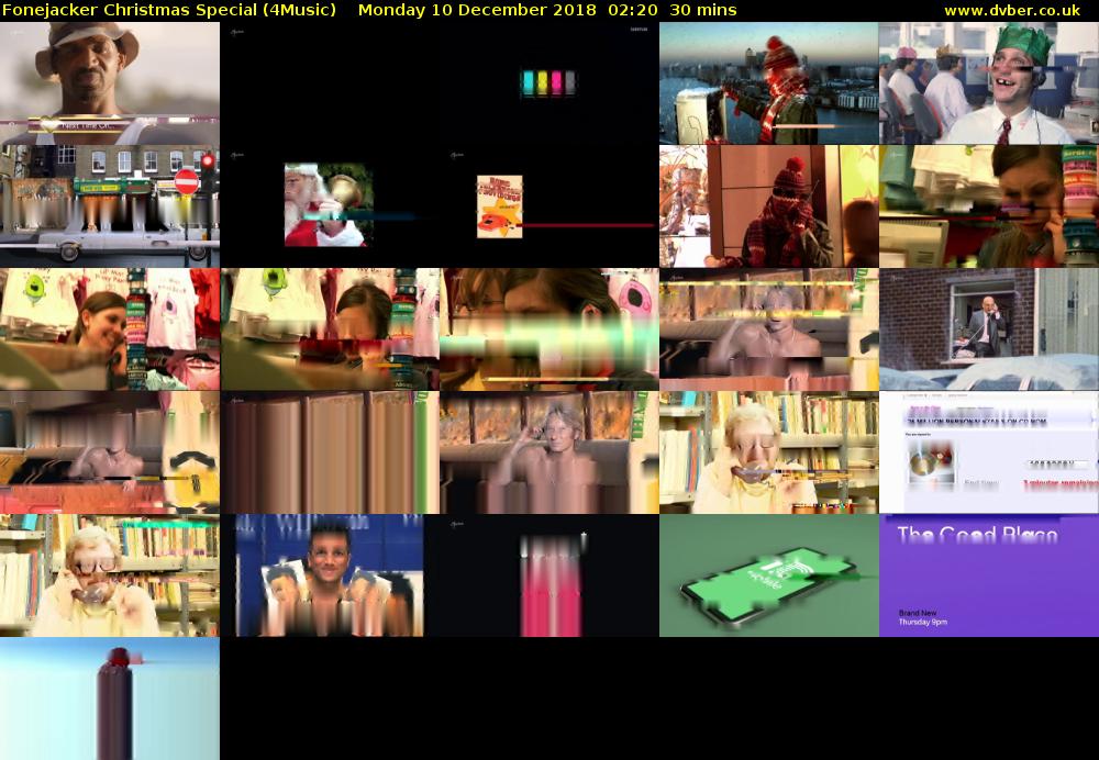 Fonejacker Christmas Special (4Music) Monday 10 December 2018 02:20 - 02:50