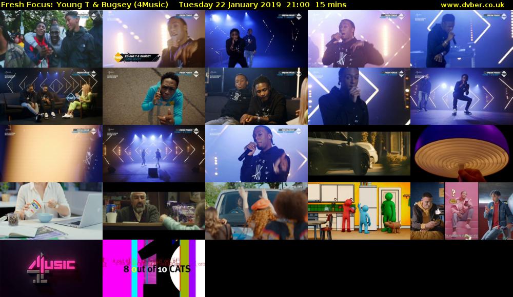 Fresh Focus: Young T & Bugsey (4Music) Tuesday 22 January 2019 21:00 - 21:15