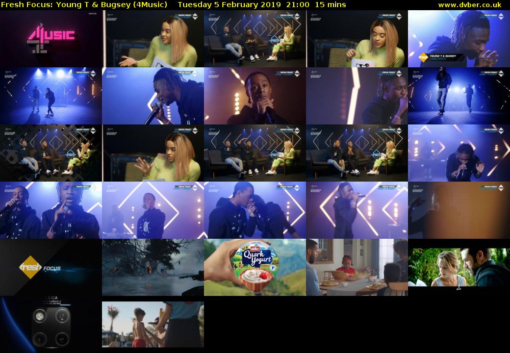 Fresh Focus: Young T & Bugsey (4Music) Tuesday 5 February 2019 21:00 - 21:15