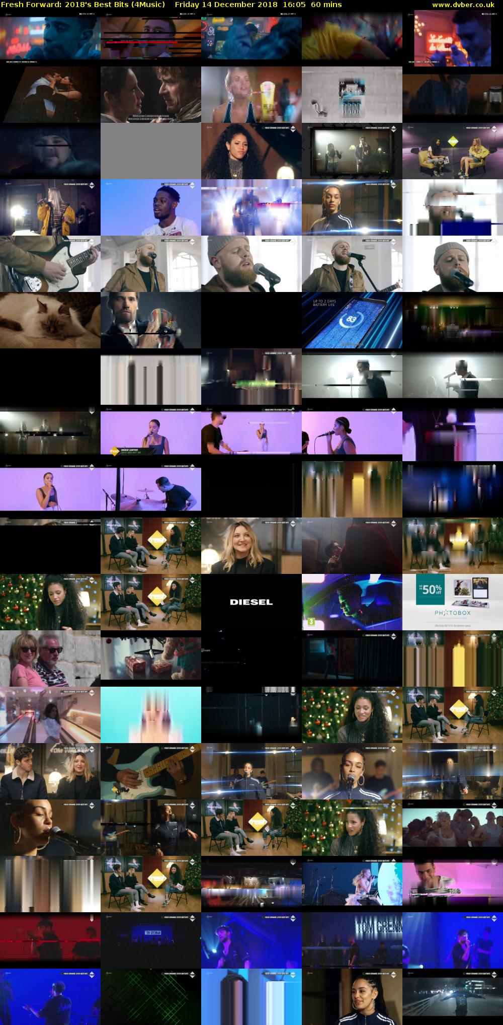 Fresh Forward: 2018's Best Bits (4Music) Friday 14 December 2018 16:05 - 17:05