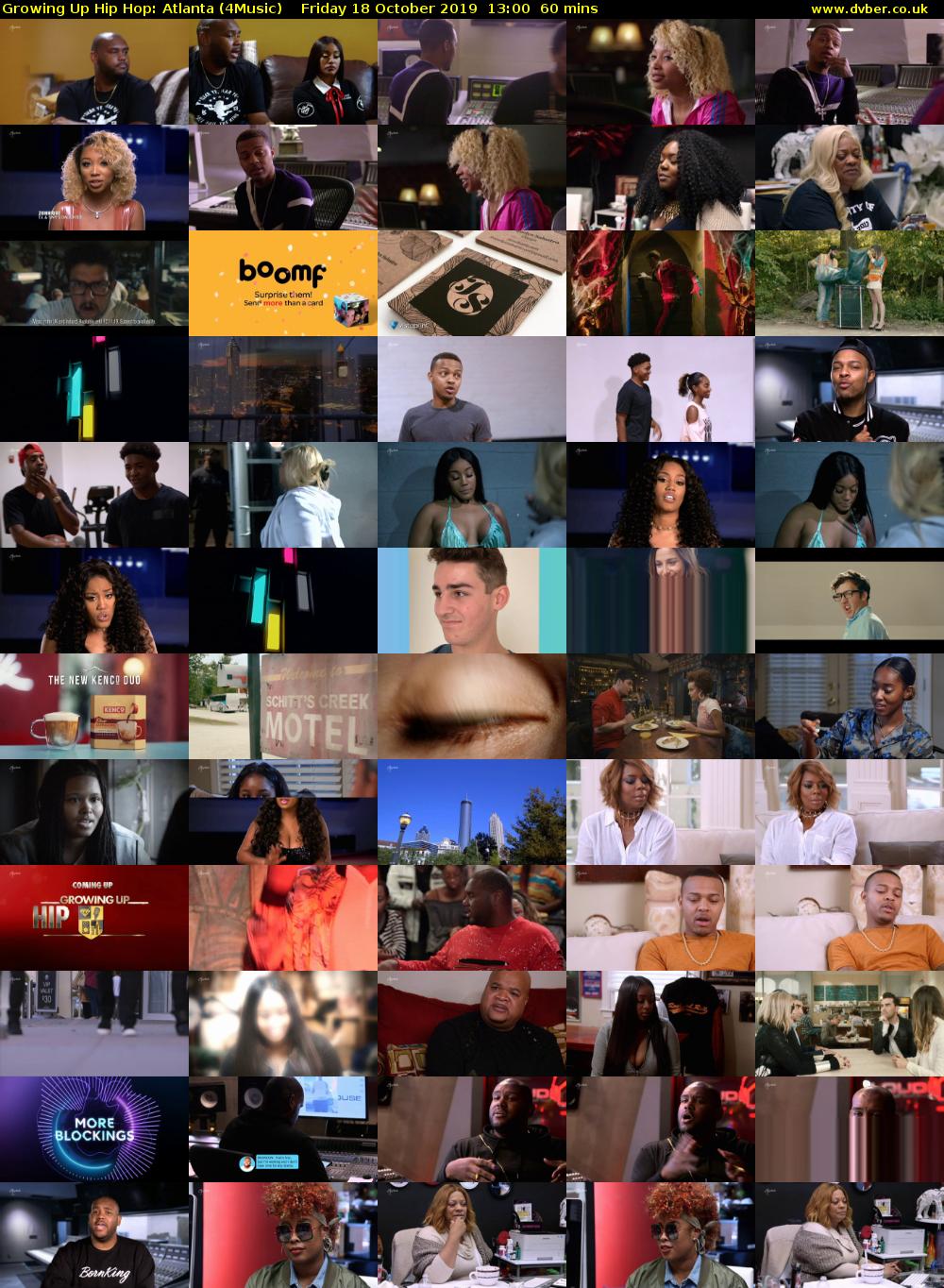 Growing Up Hip Hop: Atlanta (4Music) Friday 18 October 2019 13:00 - 14:00