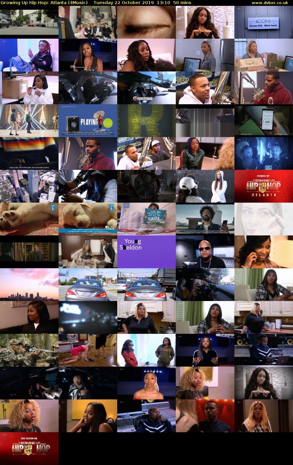 Growing Up Hip Hop: Atlanta (4Music) Tuesday 22 October 2019 13:10 - 14:00
