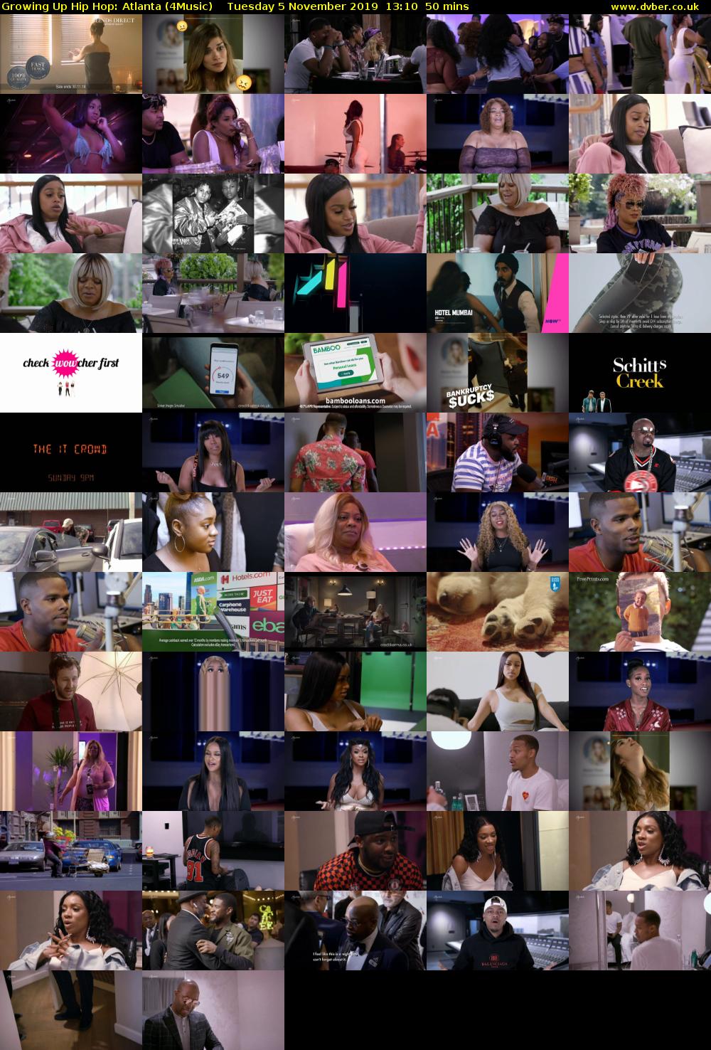 Growing Up Hip Hop: Atlanta (4Music) Tuesday 5 November 2019 13:10 - 14:00