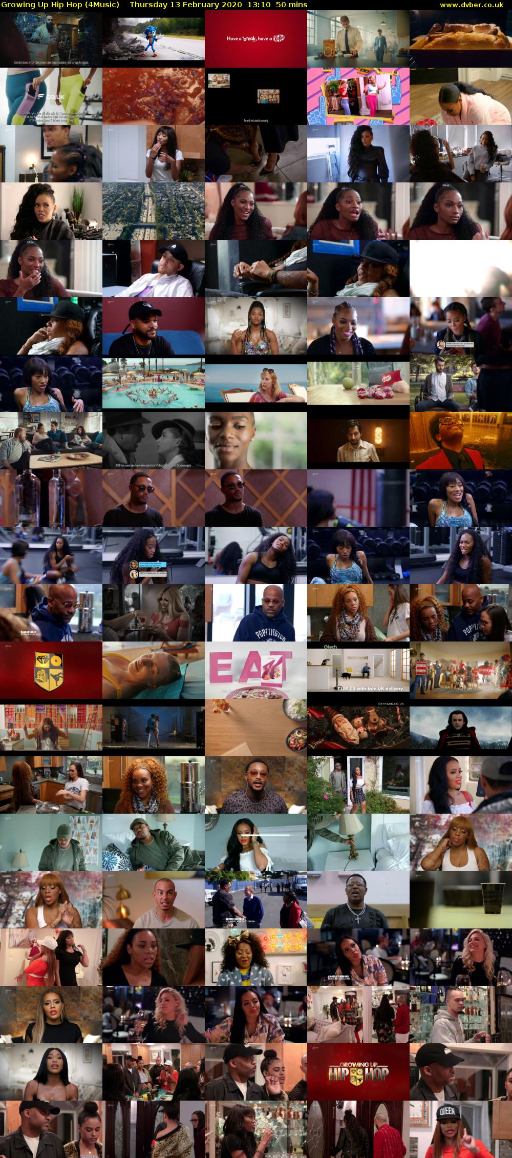 Growing Up Hip Hop (4Music) Thursday 13 February 2020 13:10 - 14:00