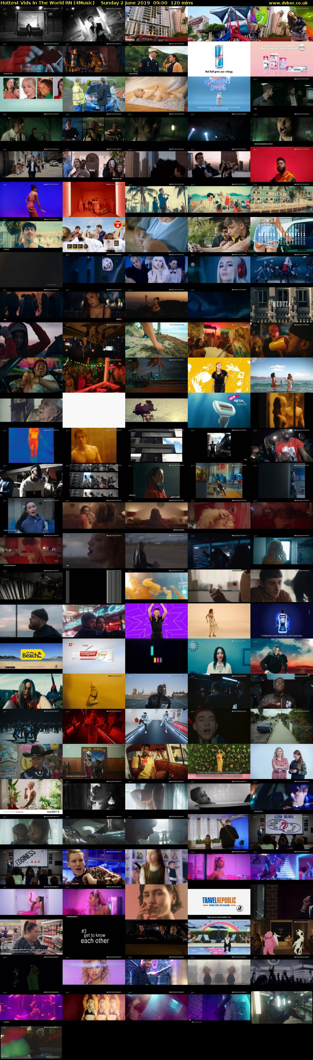 Hottest Vids In The World RN (4Music) Sunday 2 June 2019 09:00 - 11:00