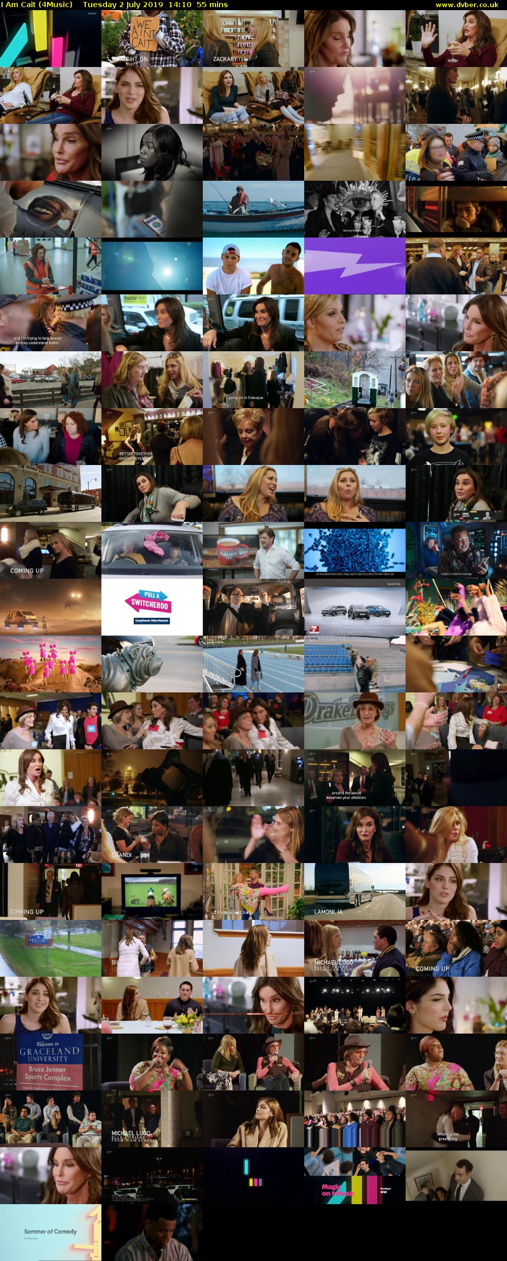 I Am Cait (4Music) Tuesday 2 July 2019 14:10 - 15:05