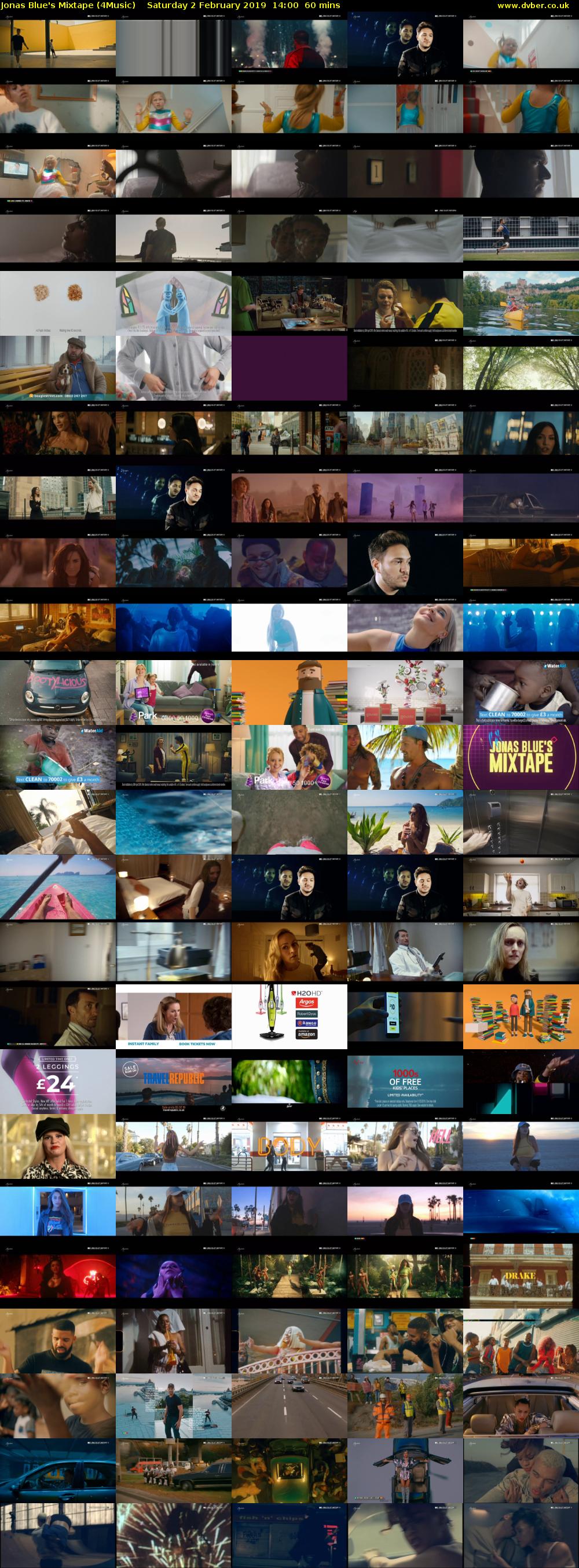 Jonas Blue's Mixtape (4Music) Saturday 2 February 2019 14:00 - 15:00