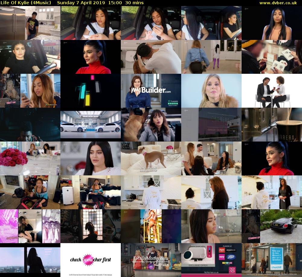 Life Of Kylie (4Music) Sunday 7 April 2019 15:00 - 15:30