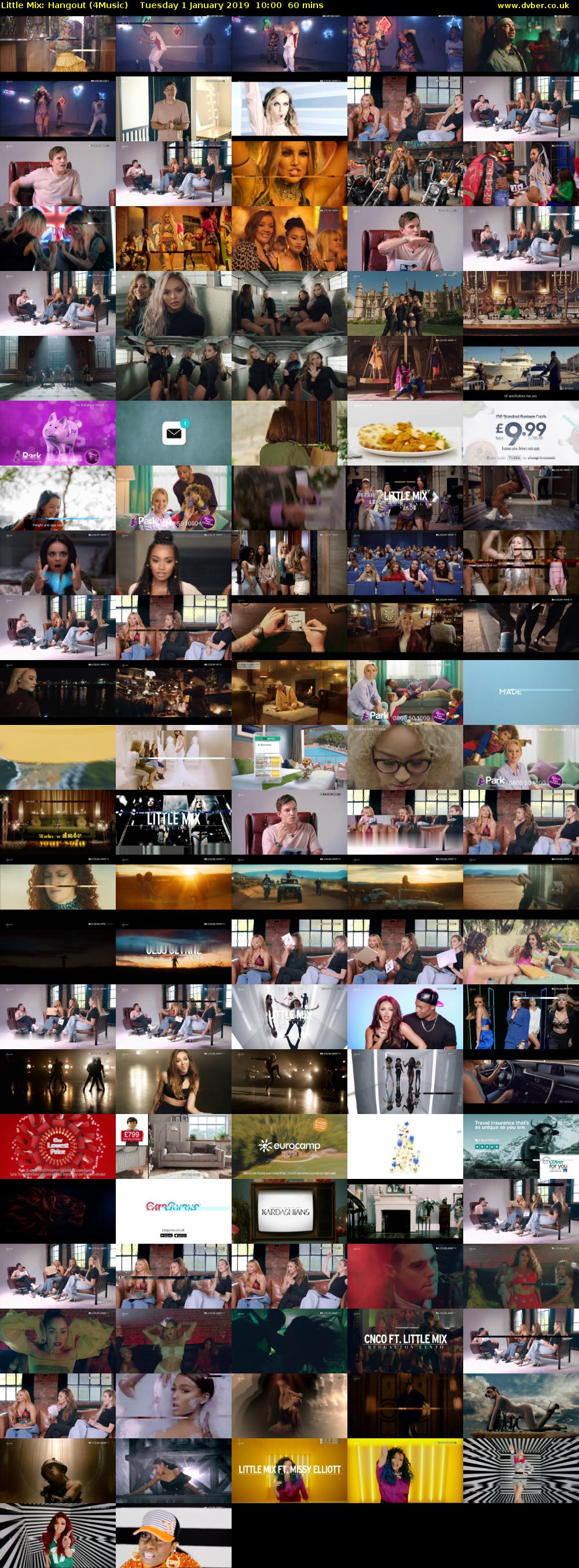 Little Mix: Hangout (4Music) Tuesday 1 January 2019 10:00 - 11:00