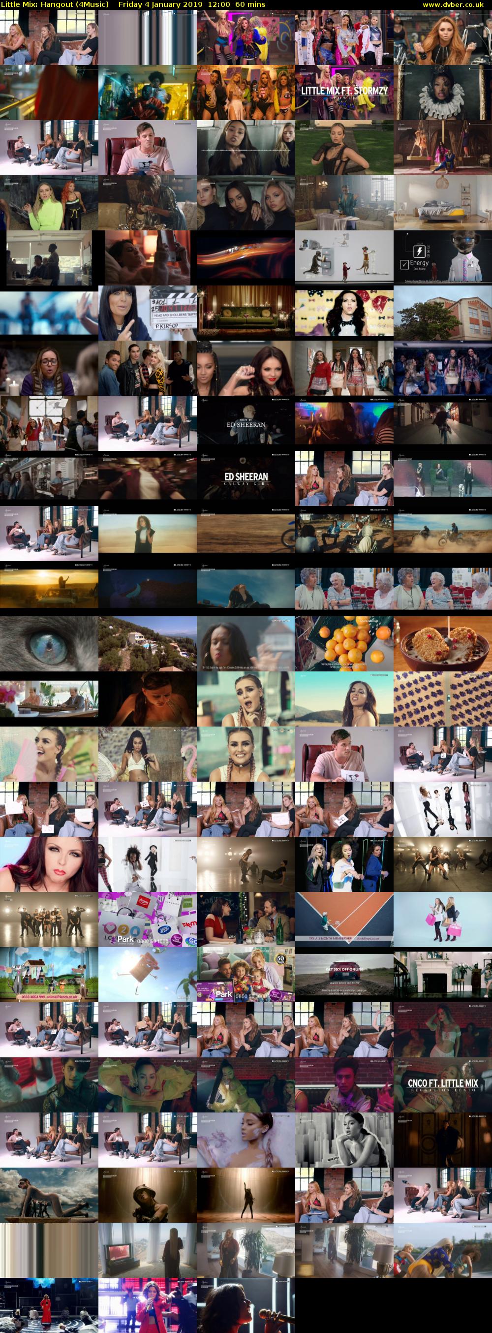 Little Mix: Hangout (4Music) Friday 4 January 2019 12:00 - 13:00