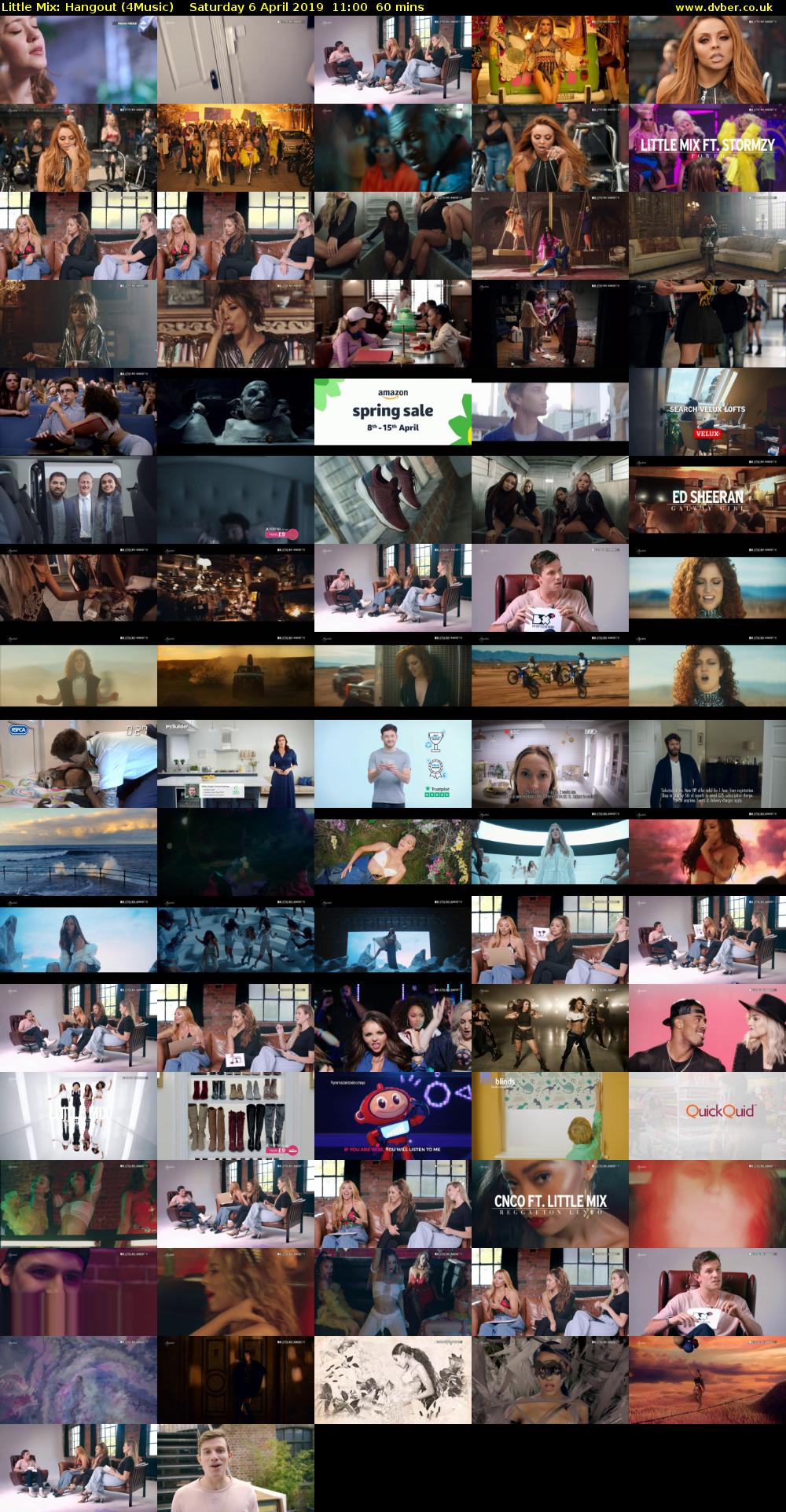 Little Mix: Hangout (4Music) Saturday 6 April 2019 11:00 - 12:00