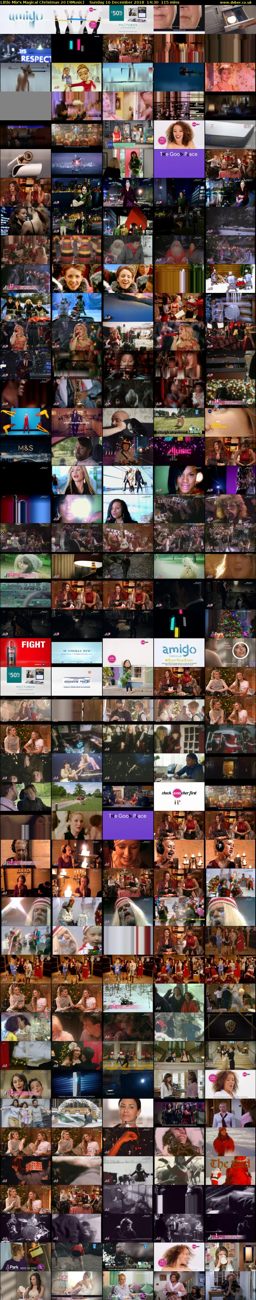 Little Mix's Magical Christmas 20 (4Music) Sunday 16 December 2018 14:30 - 16:25