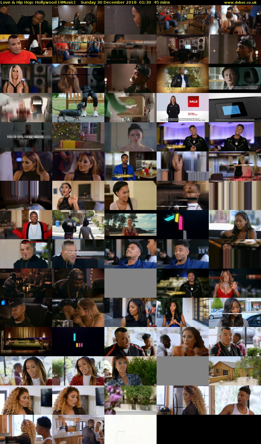 Love & Hip Hop: Hollywood (4Music) Sunday 30 December 2018 01:30 - 02:15