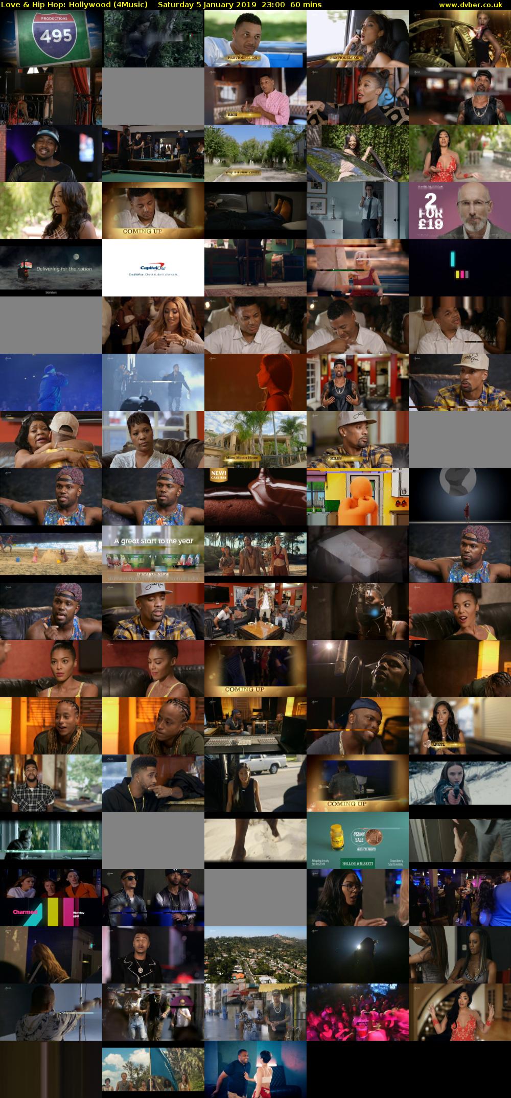 Love & Hip Hop: Hollywood (4Music) Saturday 5 January 2019 23:00 - 00:00