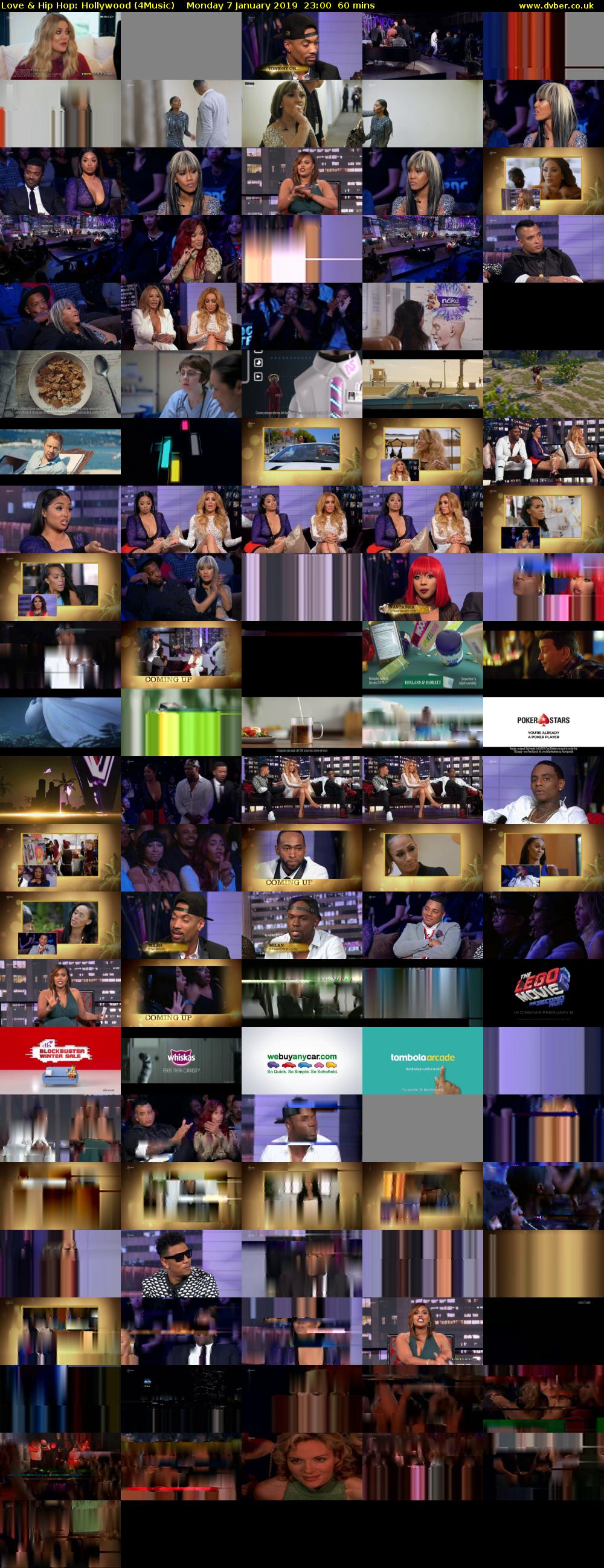 Love & Hip Hop: Hollywood (4Music) Monday 7 January 2019 23:00 - 00:00