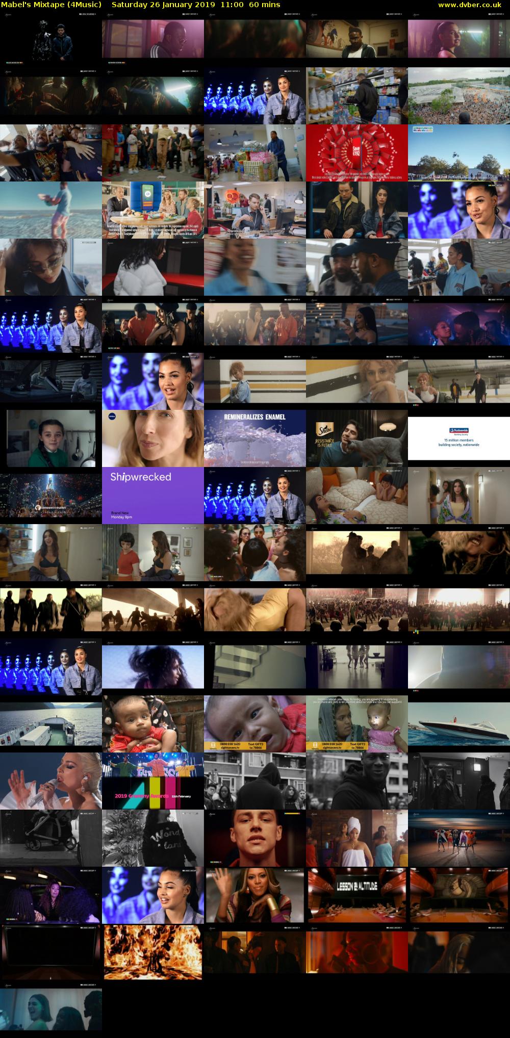 Mabel's Mixtape (4Music) Saturday 26 January 2019 11:00 - 12:00