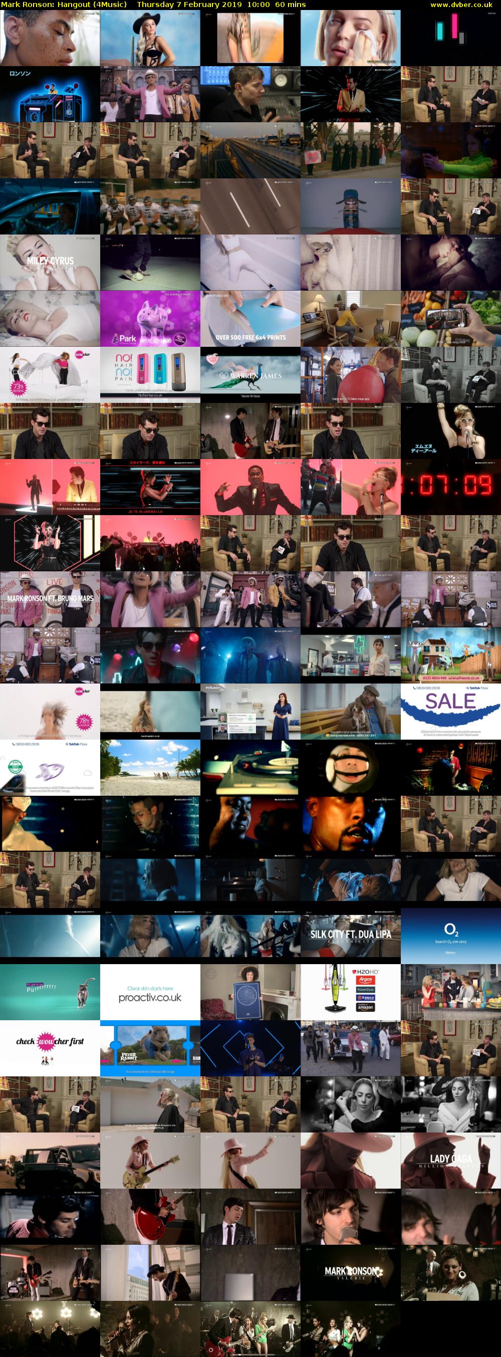 Mark Ronson: Hangout (4Music) Thursday 7 February 2019 10:00 - 11:00