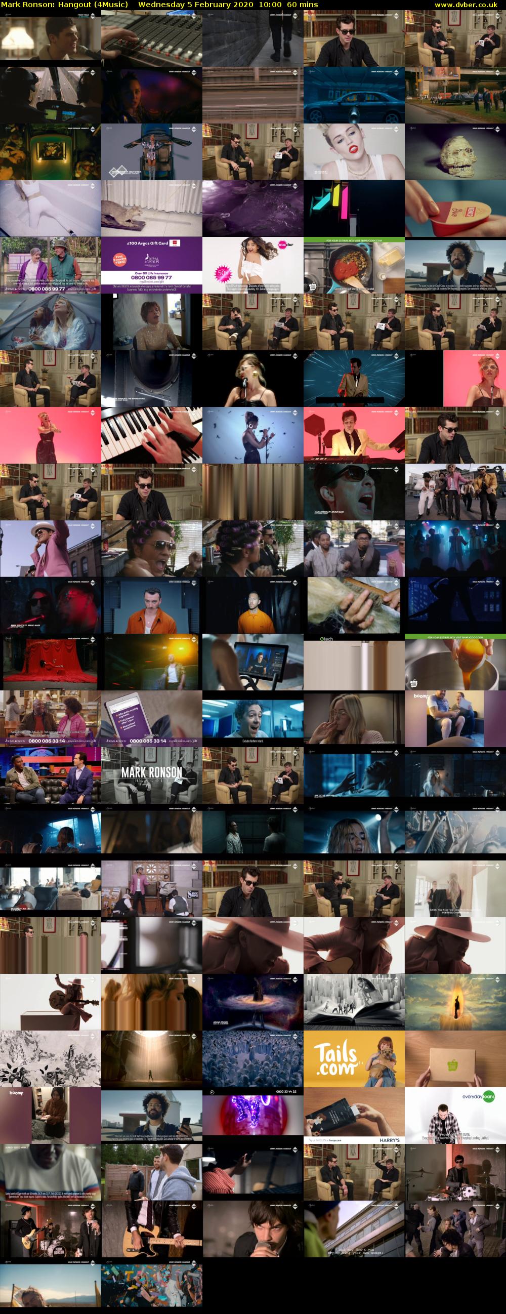 Mark Ronson: Hangout (4Music) Wednesday 5 February 2020 10:00 - 11:00