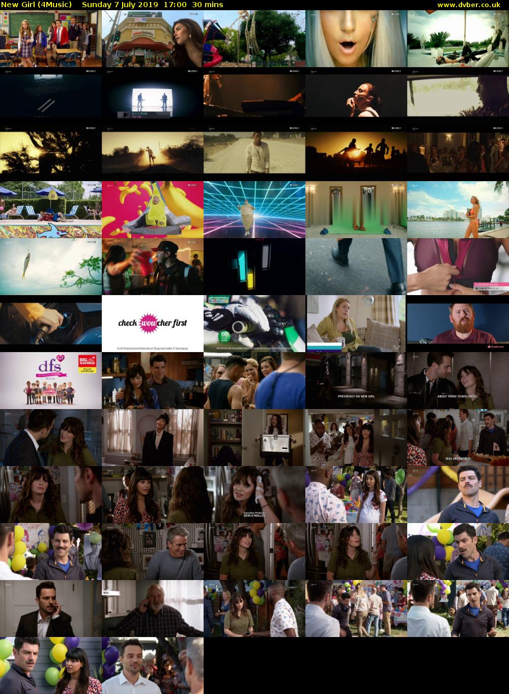New Girl (4Music) Sunday 7 July 2019 17:00 - 17:30