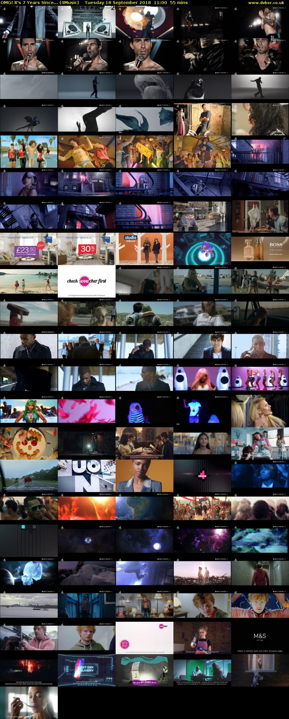 OMG! It's 7 Years Since... (4Music) Tuesday 18 September 2018 11:00 - 11:55