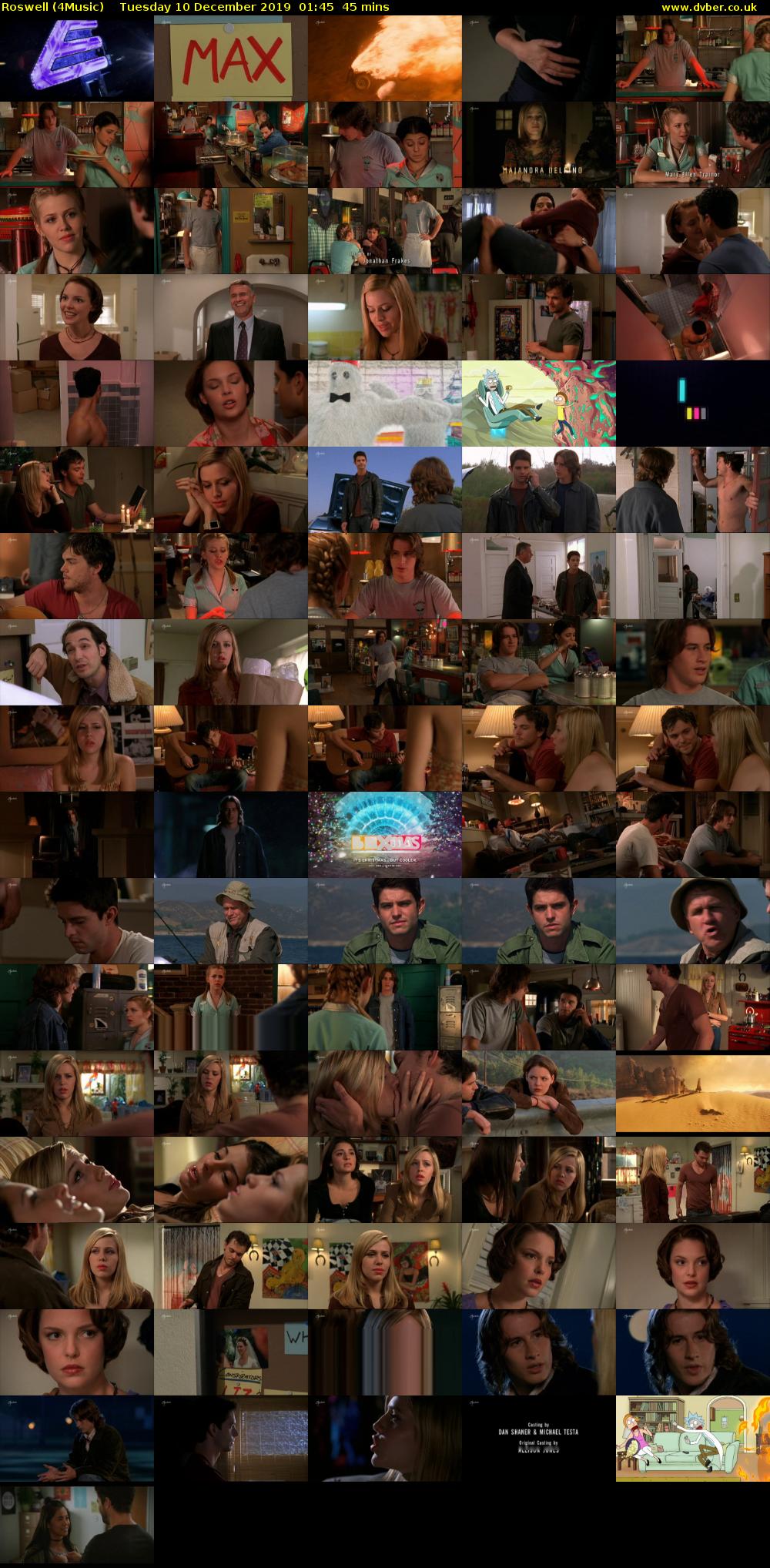Roswell (4Music) Tuesday 10 December 2019 01:45 - 02:30