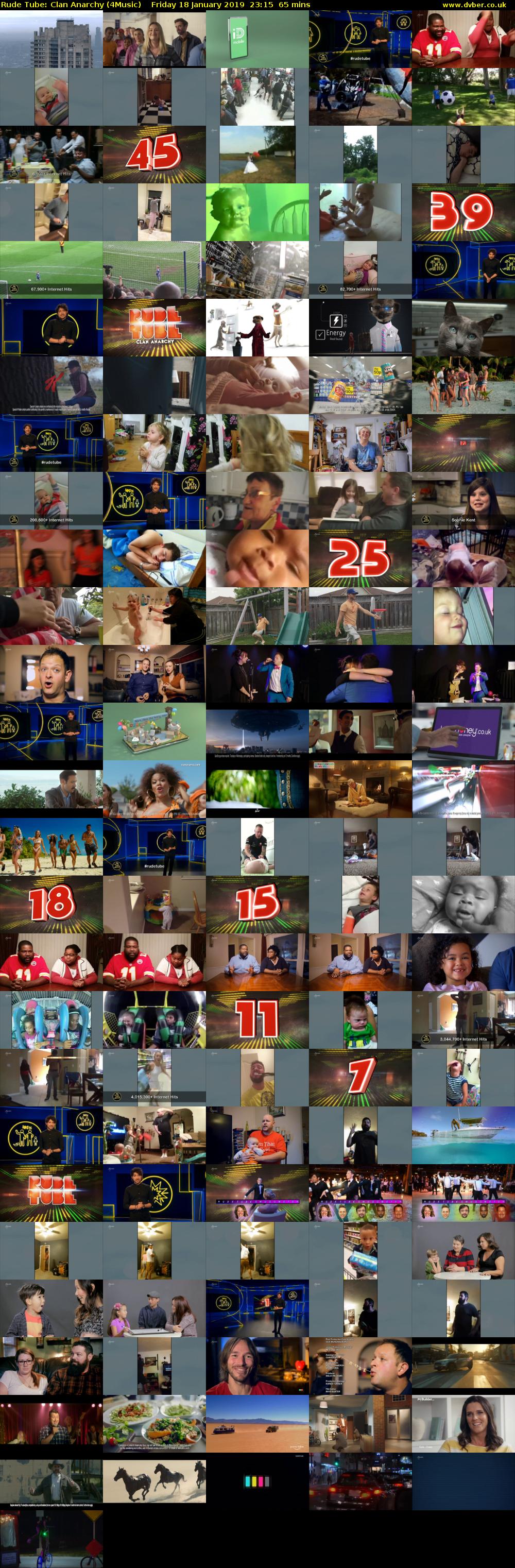 Rude Tube: Clan Anarchy (4Music) Friday 18 January 2019 23:15 - 00:20