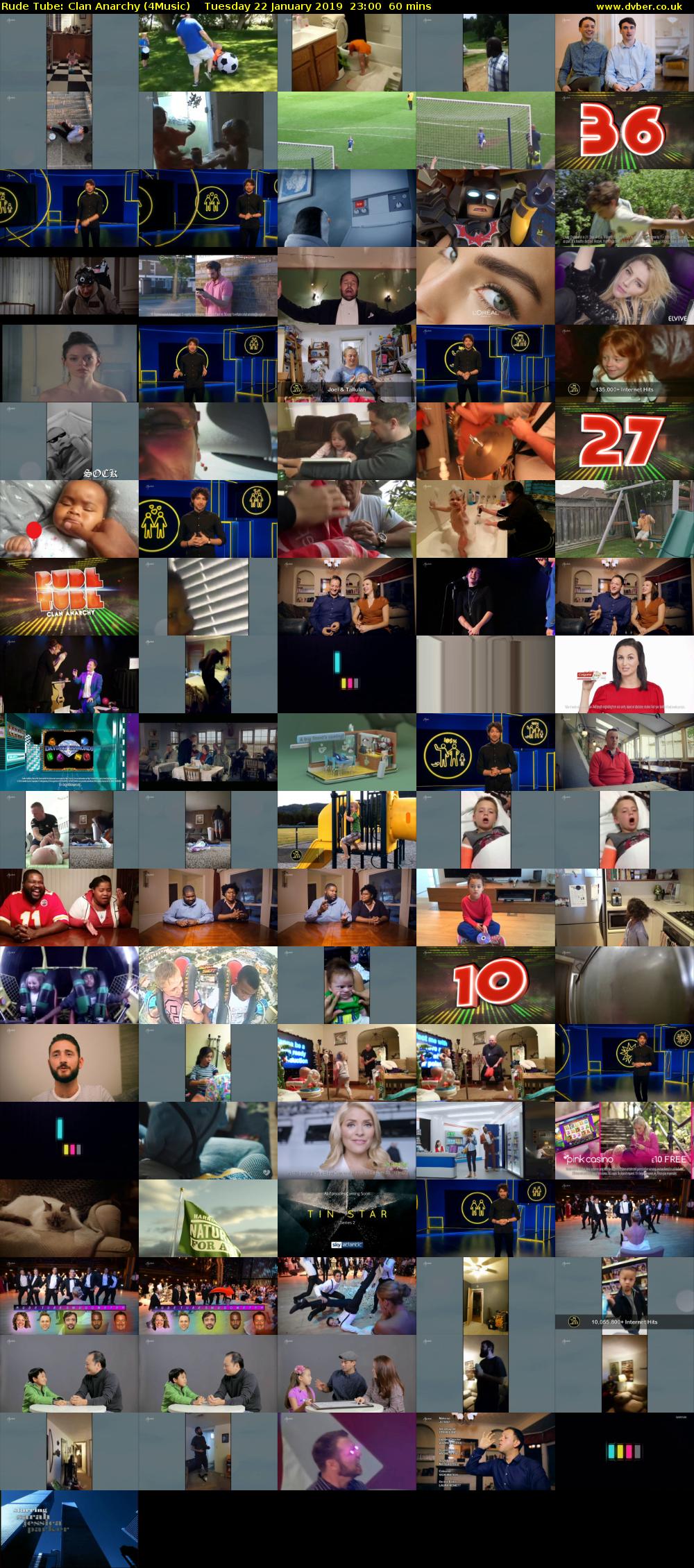 Rude Tube: Clan Anarchy (4Music) Tuesday 22 January 2019 23:00 - 00:00