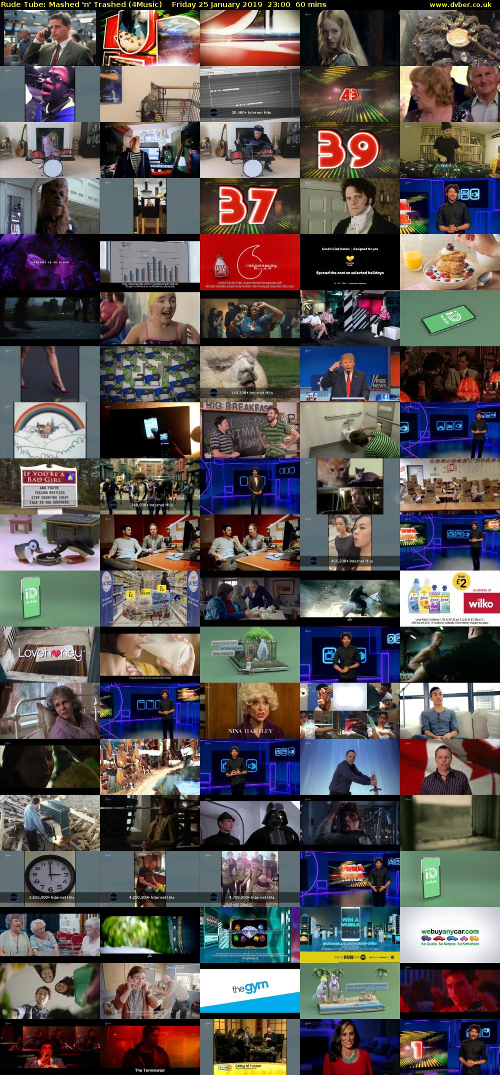 Rude Tube: Mashed 'n' Trashed (4Music) Friday 25 January 2019 23:00 - 00:00