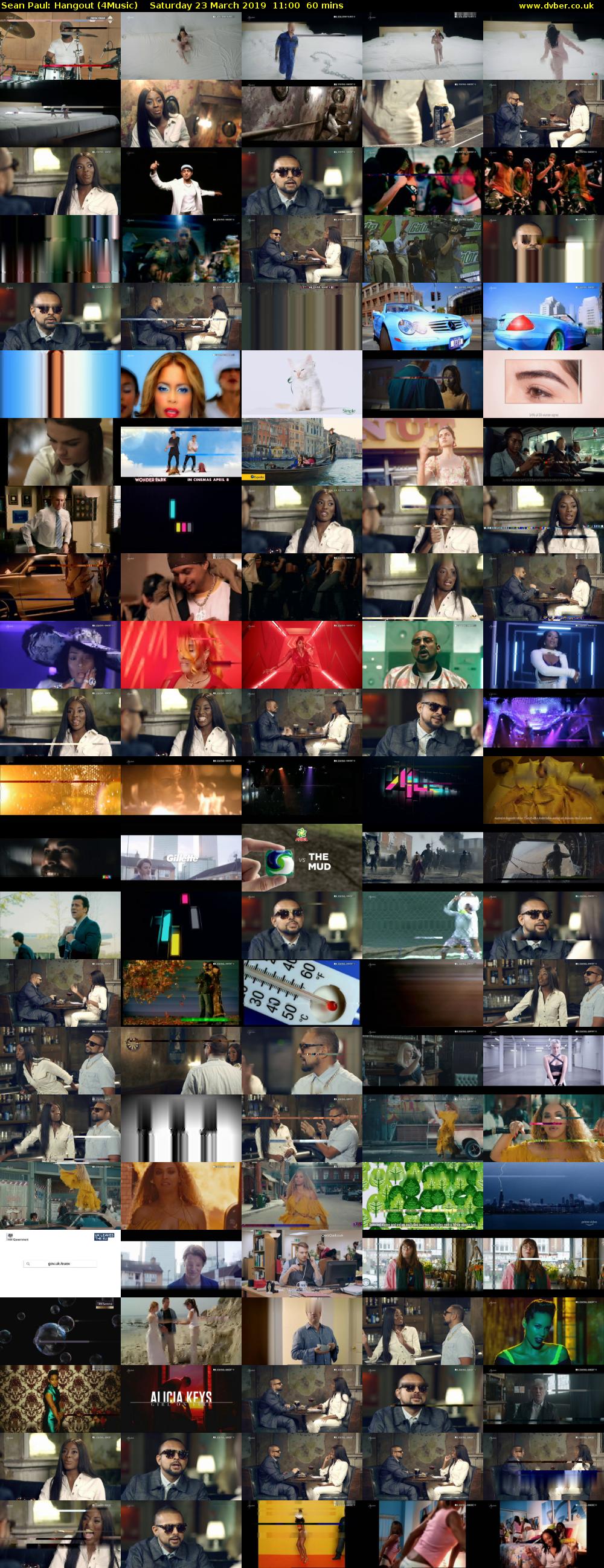 Sean Paul: Hangout (4Music) Saturday 23 March 2019 11:00 - 12:00