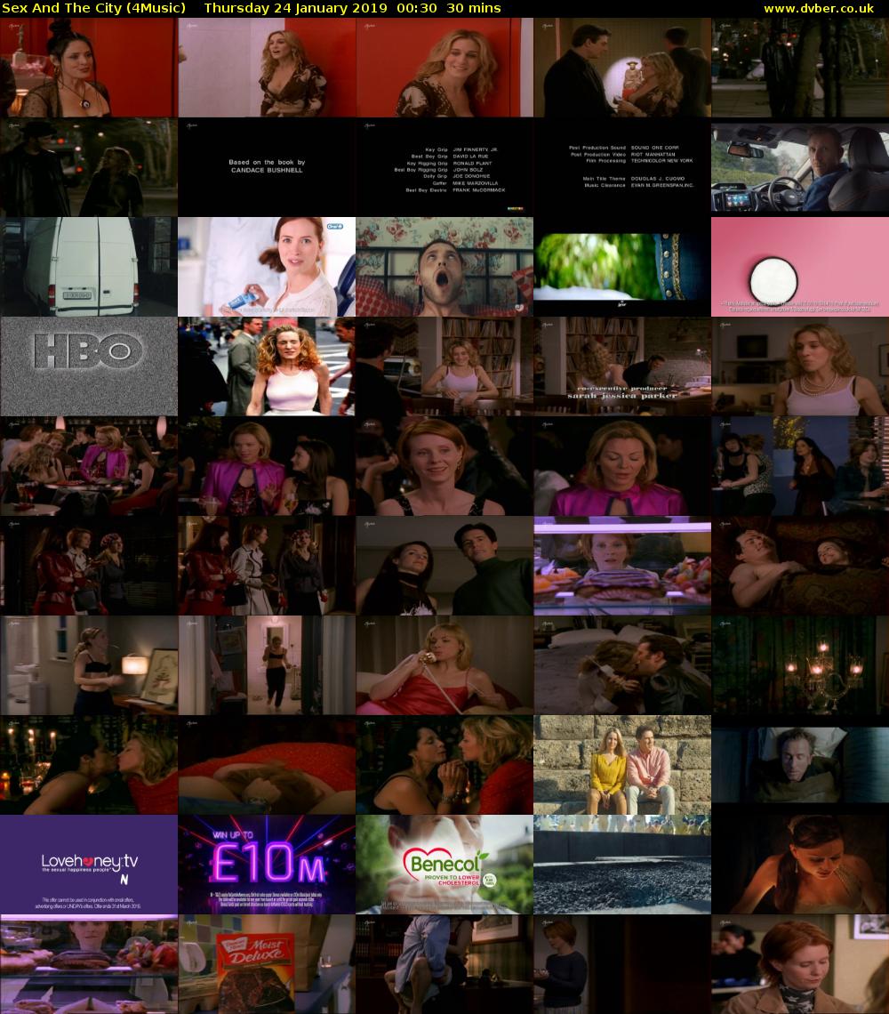 Sex And The City (4Music) Thursday 24 January 2019 00:30 - 01:00