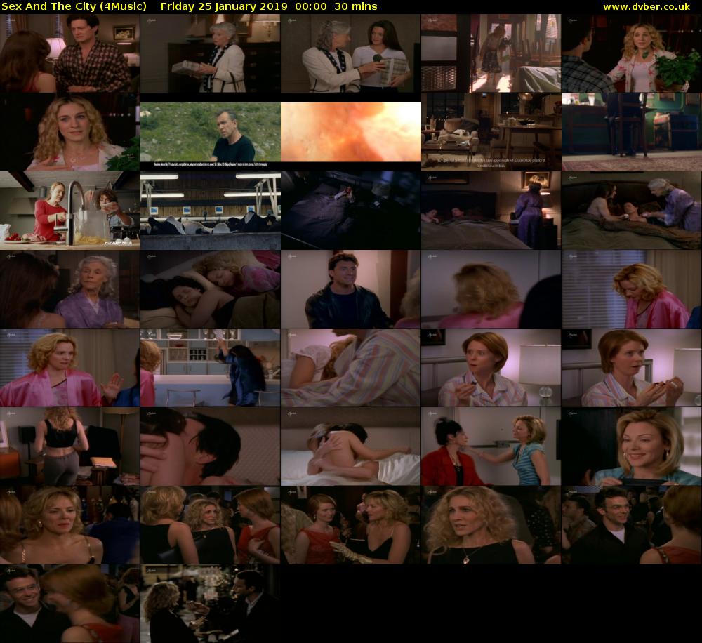 Sex And The City (4Music) Friday 25 January 2019 00:00 - 00:30