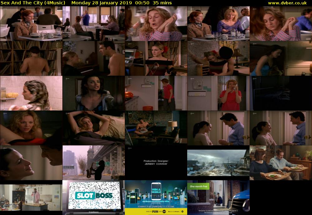 Sex And The City (4Music) Monday 28 January 2019 00:50 - 01:25