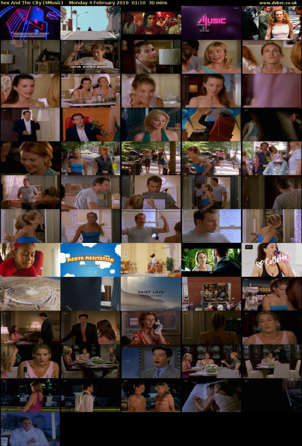 Sex And The City (4Music) Monday 4 February 2019 01:10 - 01:40