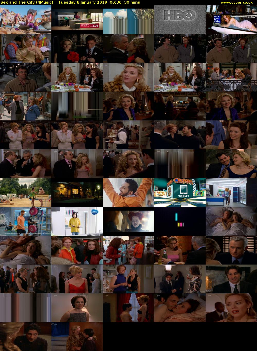 Sex and The City (4Music) Tuesday 8 January 2019 00:30 - 01:00