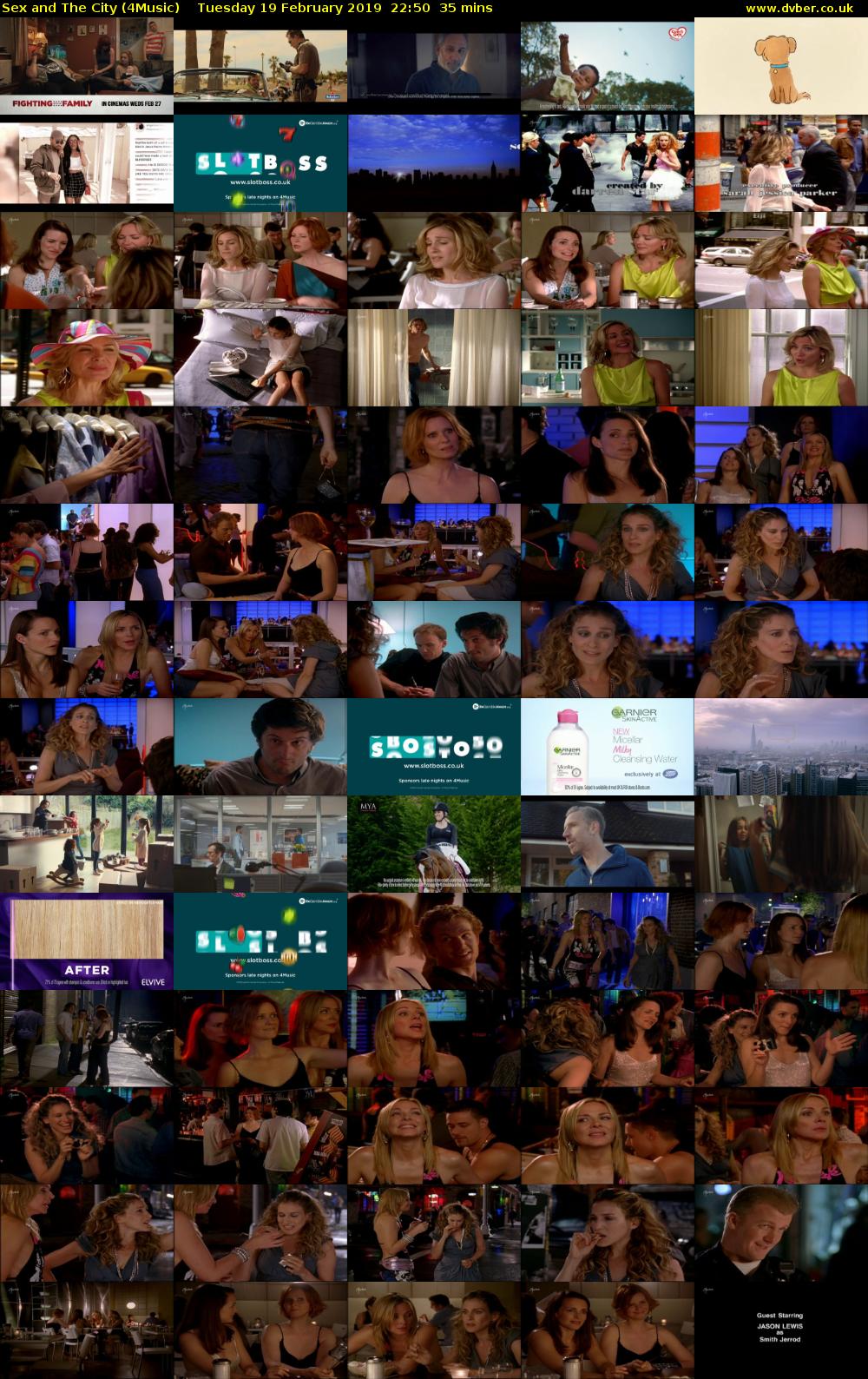 Sex and The City (4Music) Tuesday 19 February 2019 22:50 - 23:25