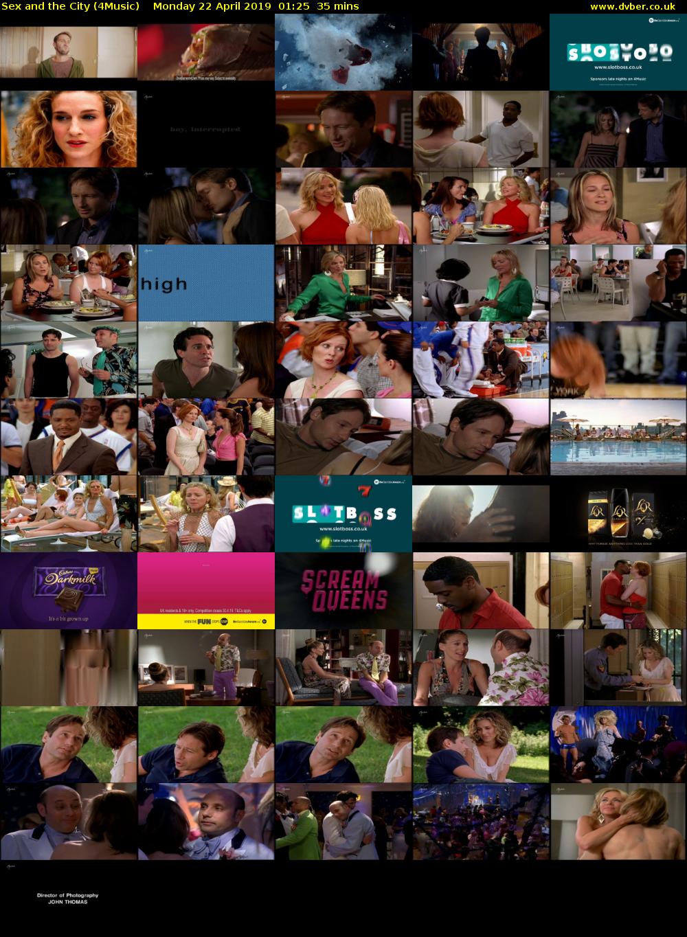 Sex and the City (4Music) Monday 22 April 2019 01:25 - 02:00