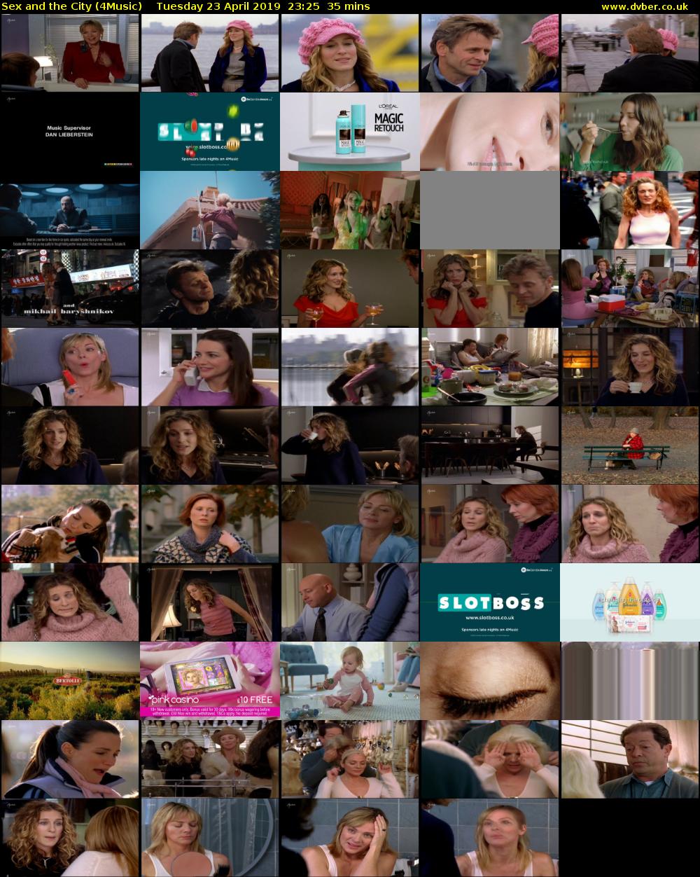 Sex and the City (4Music) Tuesday 23 April 2019 23:25 - 00:00