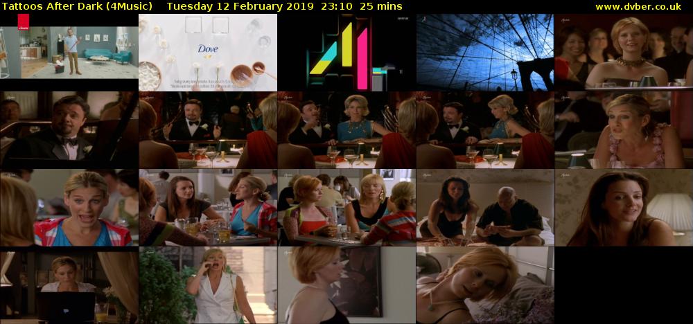 Tattoos After Dark (4Music) Tuesday 12 February 2019 23:10 - 23:35