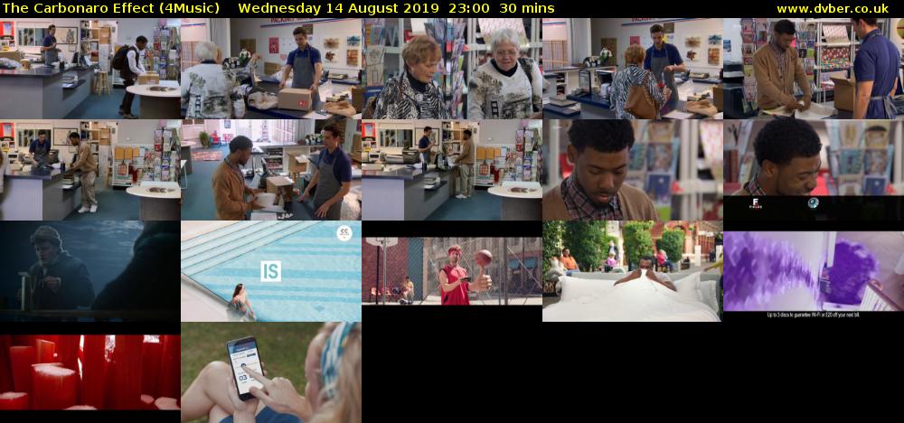 The Carbonaro Effect (4Music) Wednesday 14 August 2019 23:00 - 23:30
