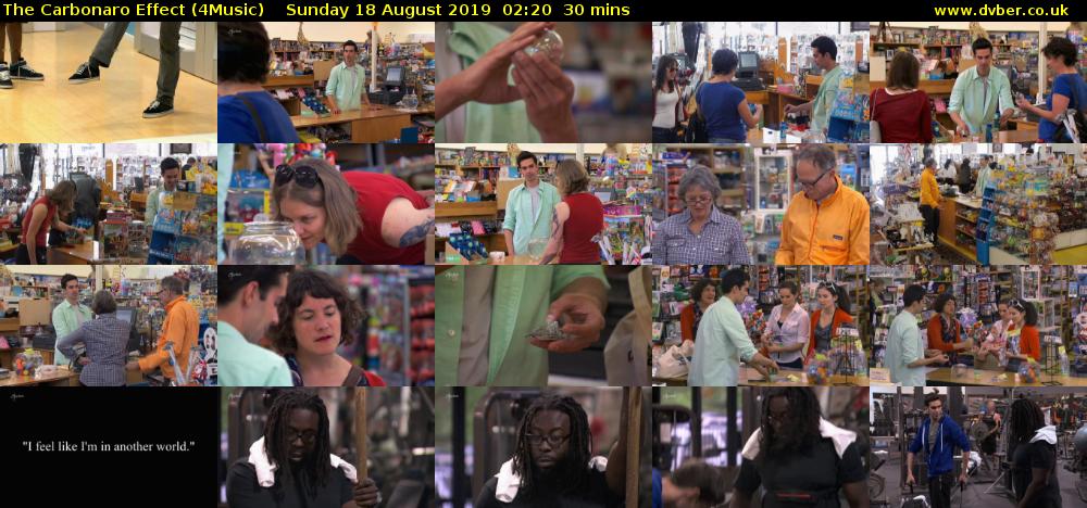 The Carbonaro Effect (4Music) Sunday 18 August 2019 02:20 - 02:50