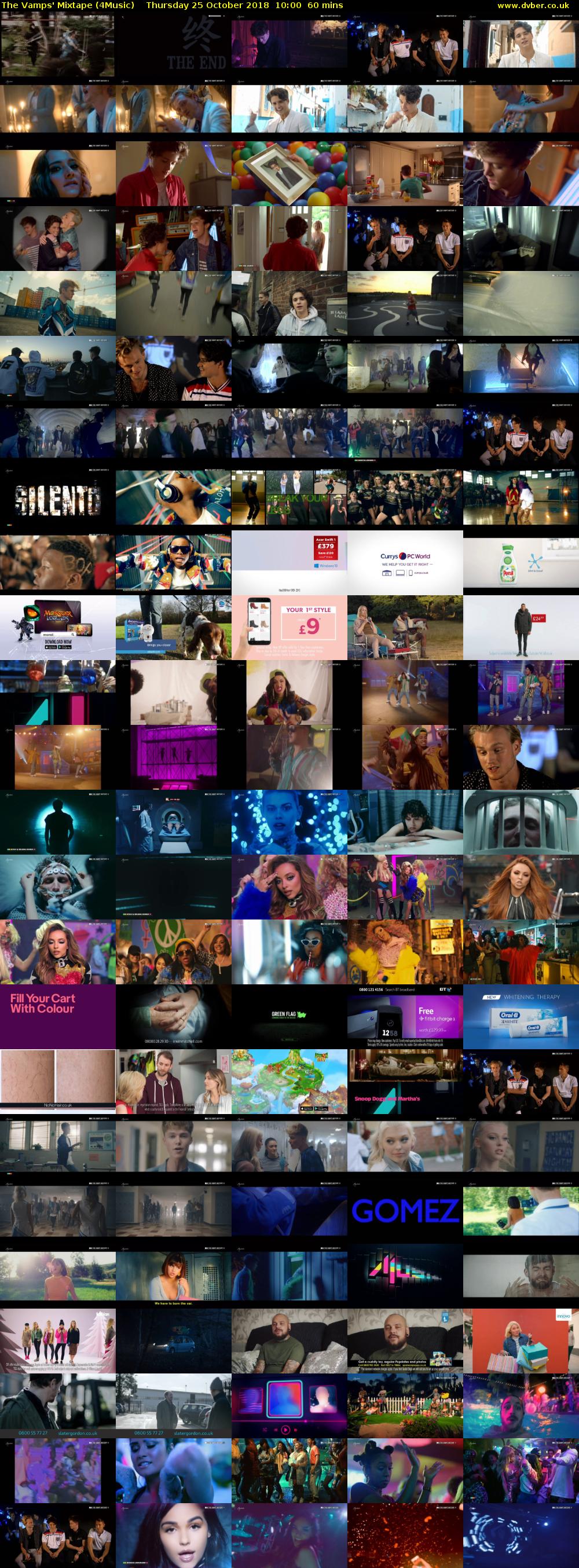 The Vamps' Mixtape (4Music) Thursday 25 October 2018 10:00 - 11:00