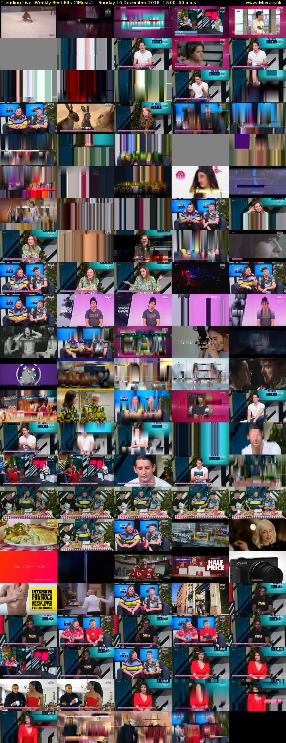 Trending Live: Weekly Best Bits (4Music) Sunday 16 December 2018 12:00 - 13:00