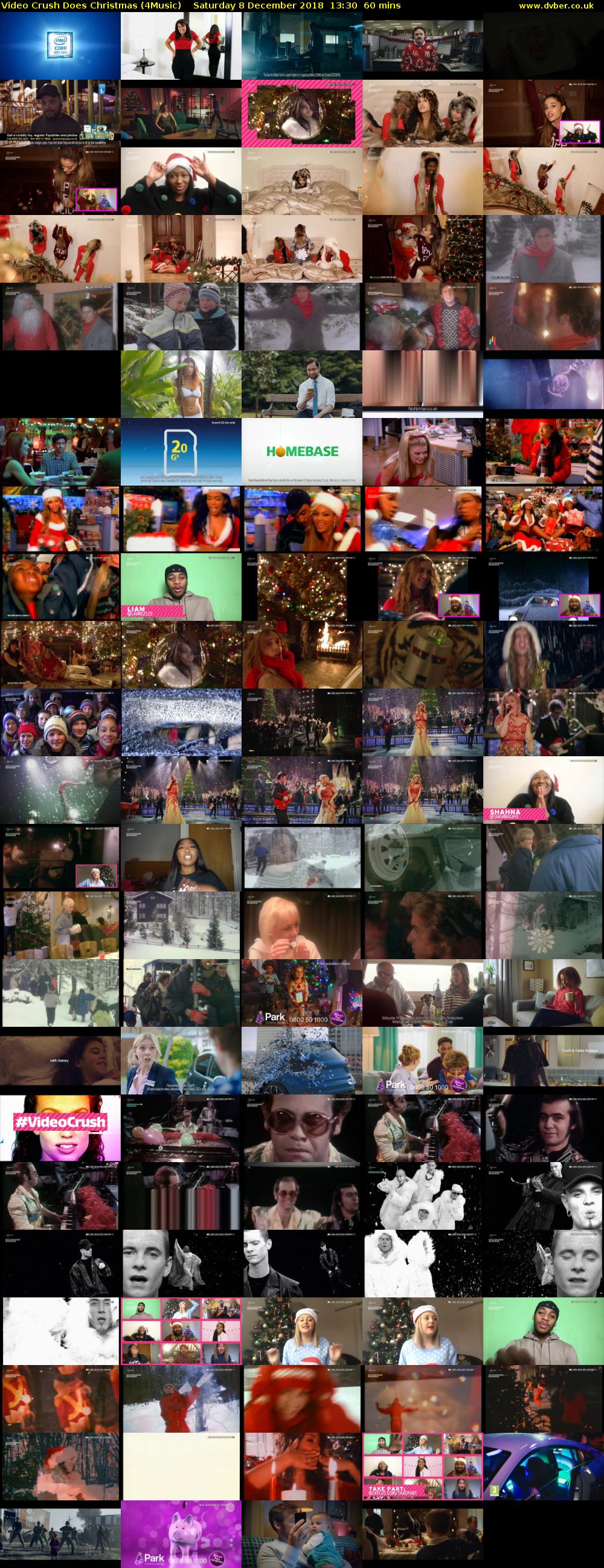 Video Crush Does Christmas (4Music) Saturday 8 December 2018 13:30 - 14:30