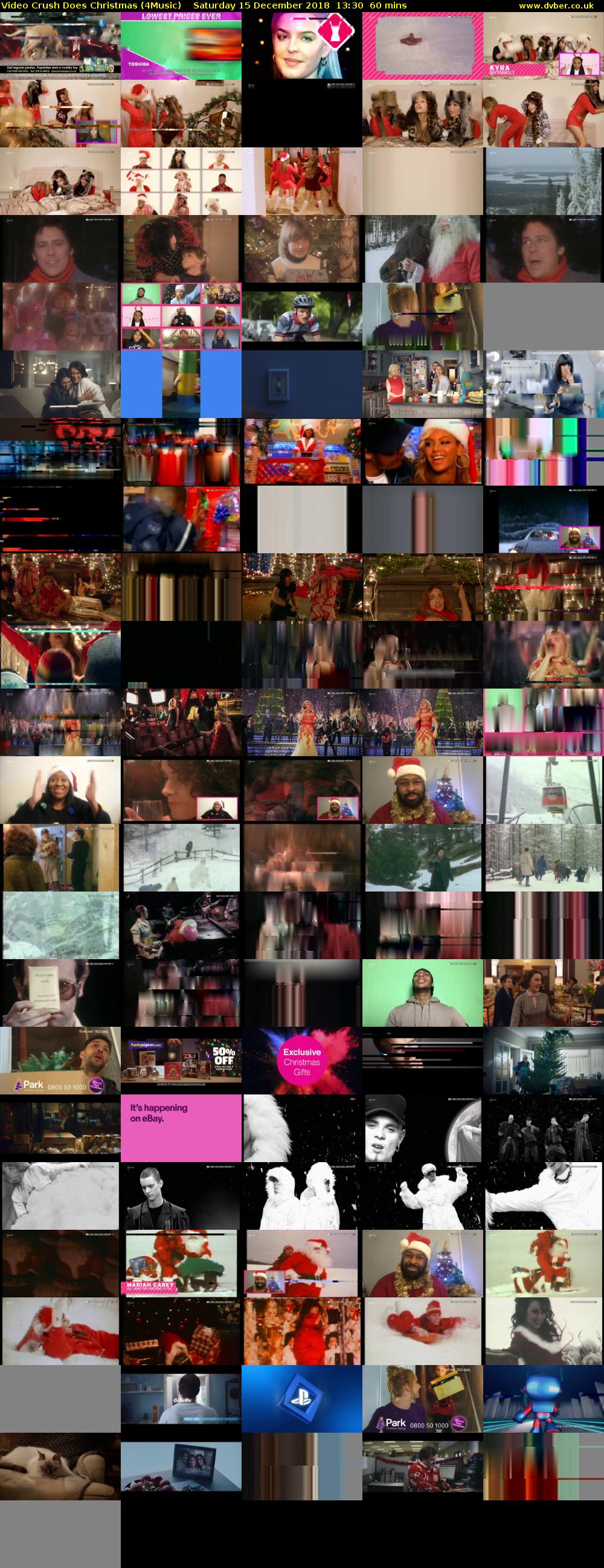 Video Crush Does Christmas (4Music) Saturday 15 December 2018 13:30 - 14:30